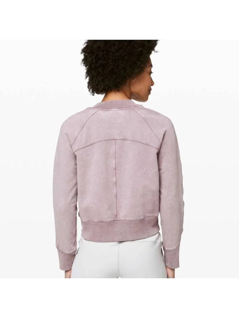 Lululemon Ready to Roll Crew Washed Vintage Mauve